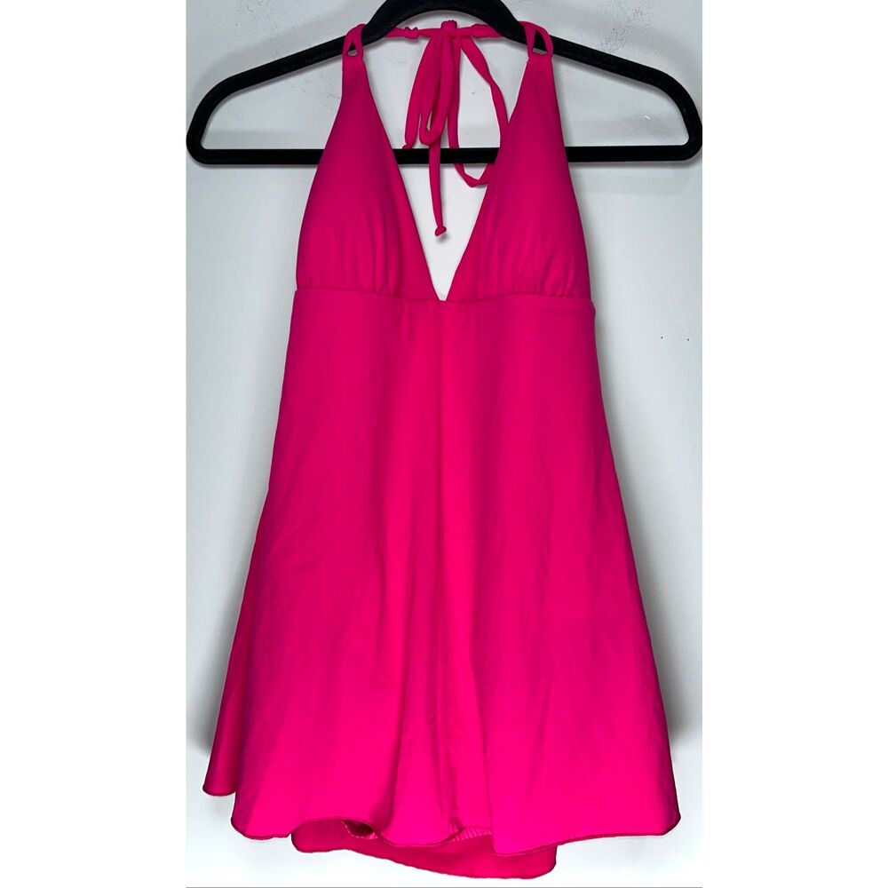 Spanx Pink Flamingo Swim Dress size 14